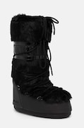Μπότες χιονιού Moon Boot MB ICON FAUX FUR χρώμα: μαύρο, 80D1408900 N001