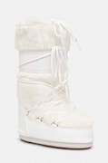 Μπότες χιονιού Moon Boot MB ICON FAUX FUR χρώμα: άσπρο, 80D1408900 A002