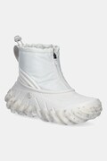 Crocs buty Echo Boot Z Shield damskie kolor szary na płaskim obcasie lekko ocieplone 210315