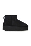 Semišové snehule Emu Australia Stinger Micro Flatform čierna farba, W13082.BLAK