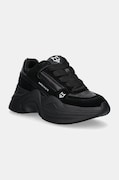 Tenisky Naked Wolfe Temple čierna farba, Temple Black Leather Suede