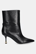 Vanda Novak botine Elena femei, culoarea negru, cu toc cui