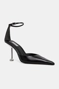 Naked Wolfe leather heels Valerie black color Valerie Box Leather Black