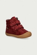 Froddo buty zimowe dziecięce skórzane OLLIE WOOL TEX bordowe G2110138