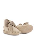 Бебешки кожени обувки Donsje Pina Organza Booties в бежово 1019100