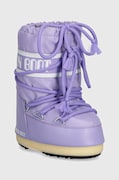 Дитячі чоботи Moon Boot ICON NYLON колір фіолетовий 80D1400440