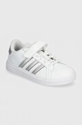 adidas sneakers pentru copii GRAND COURT 2.0 EL C culoarea gri, IH5532