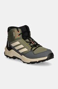 Dječje cipele adidas TERREX TERREX AX4R R.RDY MID boja: zelena, IF6518