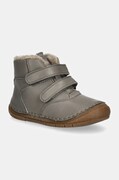 Froddo buty zimowe skórzane dziecięce PAIX UP WINTER kolor szary G2110143