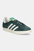 Замшеві кросівки adidas Originals Gazelle колір зелений IF9655