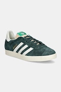 Замшеві кросівки adidas Originals Gazelle колір зелений IF9655
