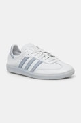 Kožne tenisice adidas Originals Samba Decon boja: siva, IH5384