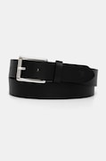 U.S. Polo Assn. curea de piele Hitchcock barbati, culoarea negru, AIUH32315MHA