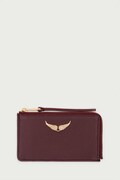 Zadig&Voltaire portfel damski skórzany bordowy LWSG00011