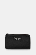 ZADIG&VOLTAIRE portfel skórzany damski kolor czarny LWSG00011
