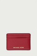 MICHAEL Michael Kors etui na karty skórzane czerwone 32F7GF6D0L