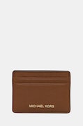 MICHAEL Michael Kors portacarte in pelle colore marrone 32F7GF6D0L