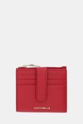 Coccinelle portfel skórzany damski kolor czerwony E2 MW5 11 F7 01