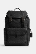 Coach plecak męski kolor czarny duży wzorzysty CU201