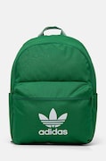 Ruksak adidas Originals Adicolor boja: zelena, veliki, s tiskom, IW1781