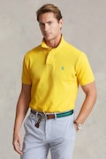 Polo Ralph Lauren pamut póló sárga, sima, 710795080