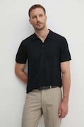 Michael Kors polo męskie wełniane czarne CT460C47AP