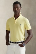 Polo Ralph Lauren polo męski kolor żółty gładki 710941439