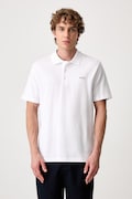 A.P.C. Polo tričko pánske bavlnené polo standard GOTS biele COGWZ.H26342