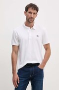 Lacoste polo męski kolor biały gładki DH5522