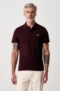 Lacoste polo męskie z bawełną czarne DH5522