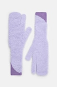 Rukavice s primjesom vune MM6 Maison Margiela boja: ljubičasta, S62TS0062.M13073