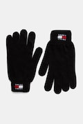 Бавовняні рукавички Tommy Jeans колір чорний AM0AM13333