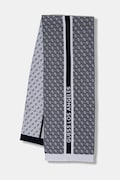 Guess eșarfă din amestec de lână SEVYN culoarea bleumarin, cu imprimeu, W4BZ22 Z3JD2
