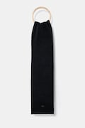 UGG fular femei, culoarea negru, uni, 101021