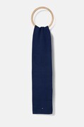 Tommy Hilfiger sciarpa in cotone per bambini colore blu navy AU0AU01566