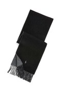 Polo Ralph Lauren szalik z dodatkiem wełny kolor czarny 449959334