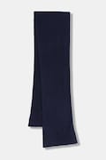 United Colors of Benetton eșarfă de lână culoarea negru, uni, 1002DU01E