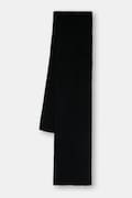 United Colors of Benetton szalik wełniany kolor czarny gładki 1244DU01G