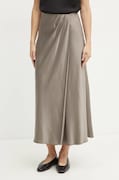Guess fusta ANASTASIA culoarea maro, midi, drept, W4BD56 WGIG2