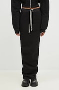 Rick Owens gonna Pull On Pillar Skirt colore nero DS02D2332.RIG