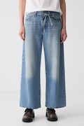 Levi's jeansy straight damskie XL STRAIGHT niebieskie A8701