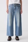 Levi's jeansy straight damskie XL STRAIGHT niebieskie A8701