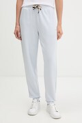 BOSS Pantaloni de loungewear de damă CP Stripe Pants Cuff violeți talie înaltă 50524759