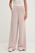 Guess spodnie dresowe damskie OLYMPE różowe high waist V4YB07 KCAY2