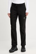 Sportovní kalhoty Mammut Runbold Winter dámské, černá barva, medium waist, 1021.01390