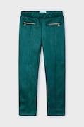 Mayoral pantaloni copii culoarea verde, neted, 4545