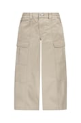 Levi's pantaloni de bumbac pentru copii TWILL '94 BAGGY WIDE LEG culoarea bej, modelator, 3EL019
