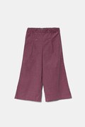 United Colors of Benetton pantaloni din catifea pentru copii culoarea violet, neted, 4O5GGF025