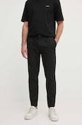 Calvin Klein spodnie męskie kolor czarny dopasowane K10K113648