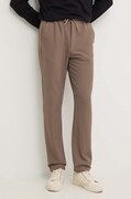 Les Deux pantaloni barbati, culoarea bej, cu fason chinos, LDM501101